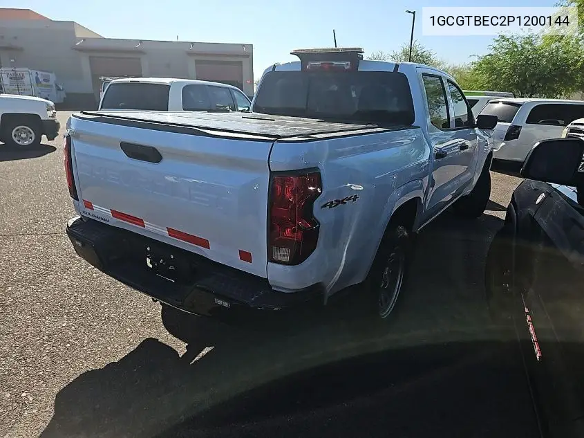 2023 Chevrolet Colorado VIN: 1GCGTBEC2P1200144 Lot: 42626480