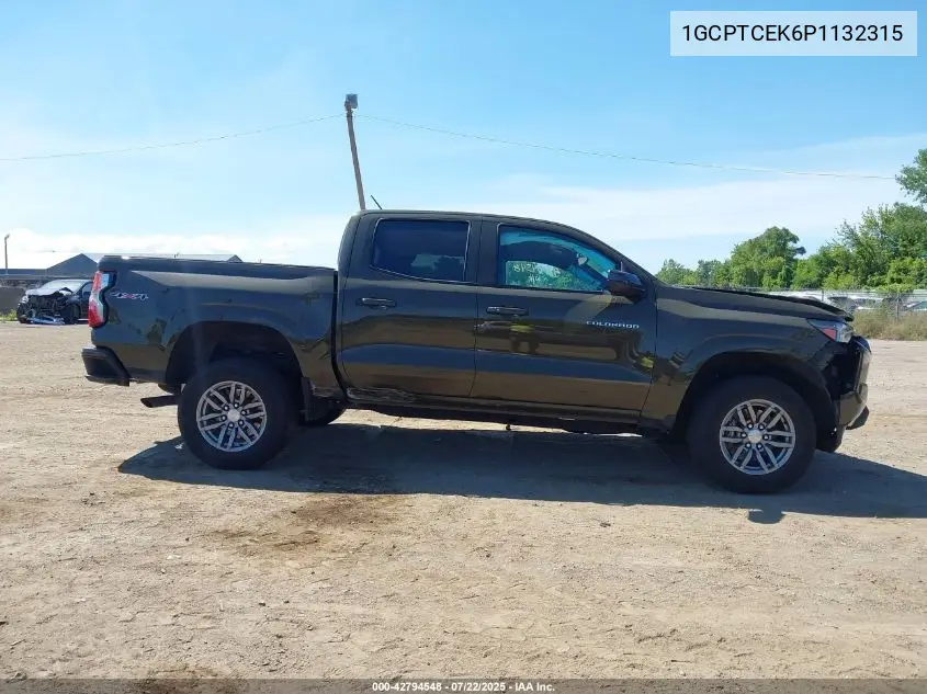 2023 Chevrolet Colorado 4Wd Short Box Lt VIN: 1GCPTCEK6P1132315 Lot: 42794548