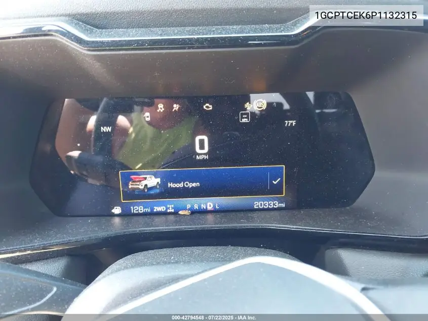 2023 Chevrolet Colorado 4Wd Short Box Lt VIN: 1GCPTCEK6P1132315 Lot: 42794548
