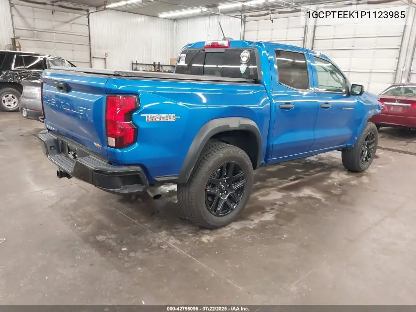 2023 Chevrolet Colorado 4Wd Short Box Trail Boss VIN: 1GCPTEEK1P1123985 Lot: 42795096