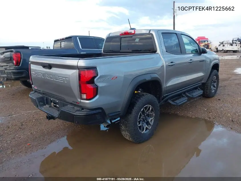 2024 Chevrolet Colorado 4Wd Zr2 VIN: 1GCPTFEK4R1225662 Lot: 41877191