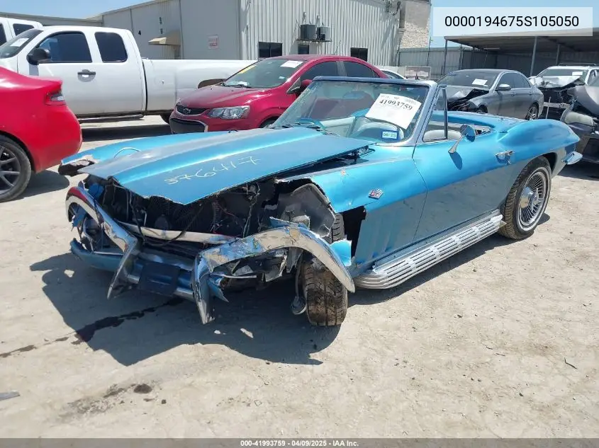 1965 Chevrolet Corvette VIN: 0000194675S105050 Lot: 41993759