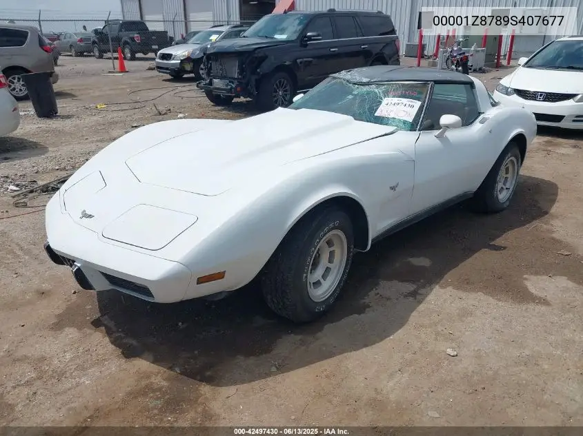 1979 Chevrolet Corvette VIN: 00001Z8789S407677 Lot: 42497430