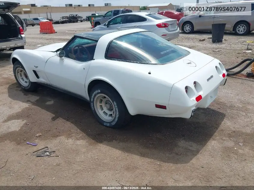 1979 Chevrolet Corvette VIN: 00001Z8789S407677 Lot: 42497430