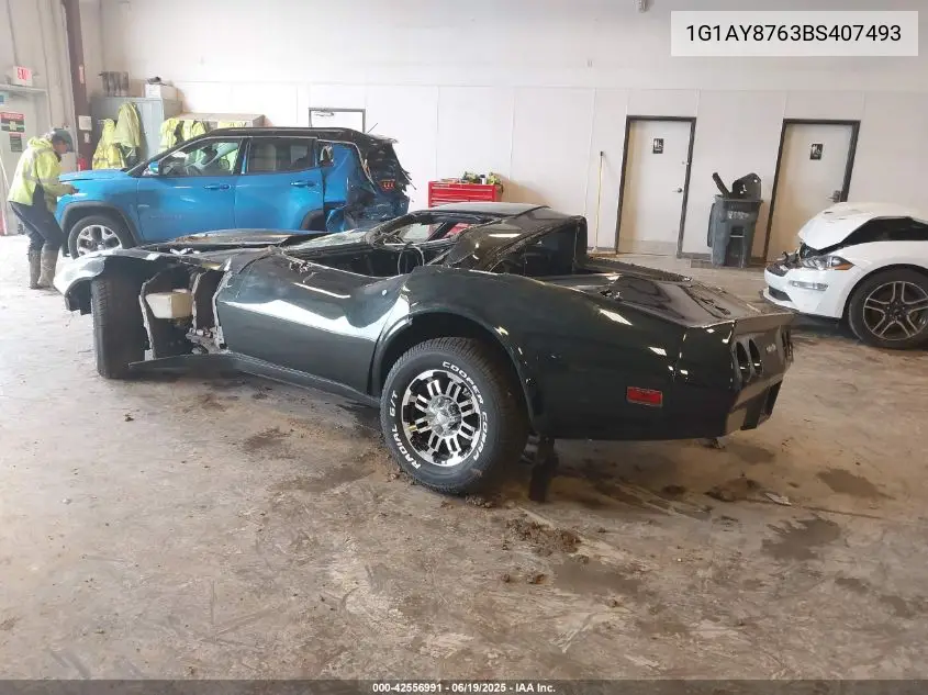 1981 Chevrolet Corvette VIN: 1G1AY8763BS407493 Lot: 42556991
