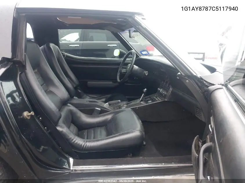 1982 Chevrolet Corvette VIN: 1G1AY8787C5117940 Lot: 42382342