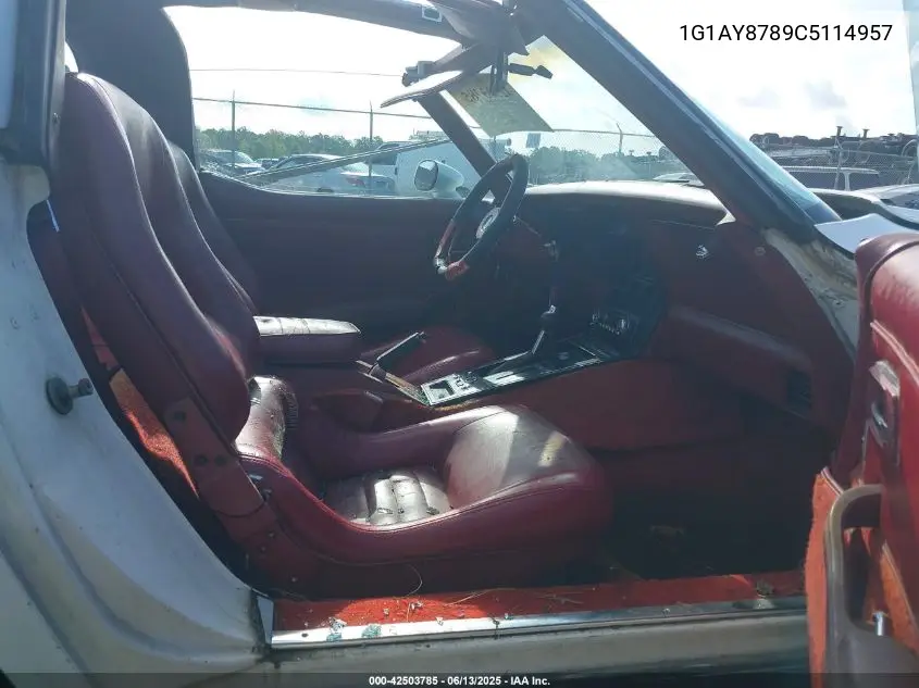 1982 Chevrolet Corvette VIN: 1G1AY8789C5114957 Lot: 42503785