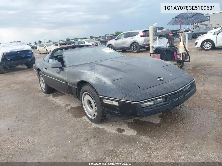 1984 Chevrolet Corvette VIN: 1G1AY0783E5109631 Lot: 42467110