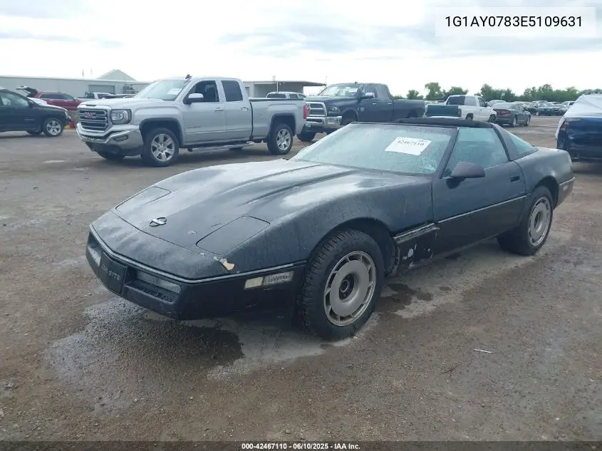 1984 Chevrolet Corvette VIN: 1G1AY0783E5109631 Lot: 42467110