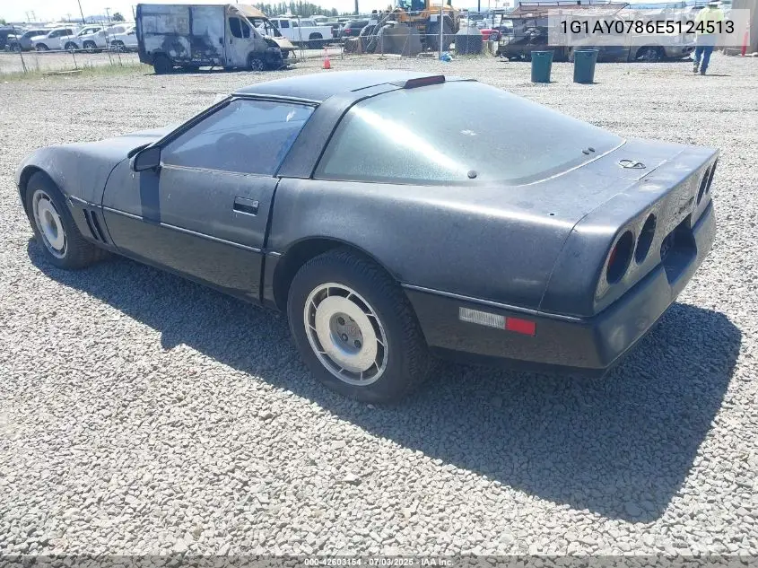 1984 Chevrolet Corvette VIN: 1G1AY0786E5124513 Lot: 42603154