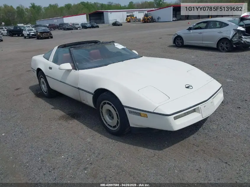 1985 Chevrolet Corvette VIN: 1G1YY0785F5139682 Lot: 42097588