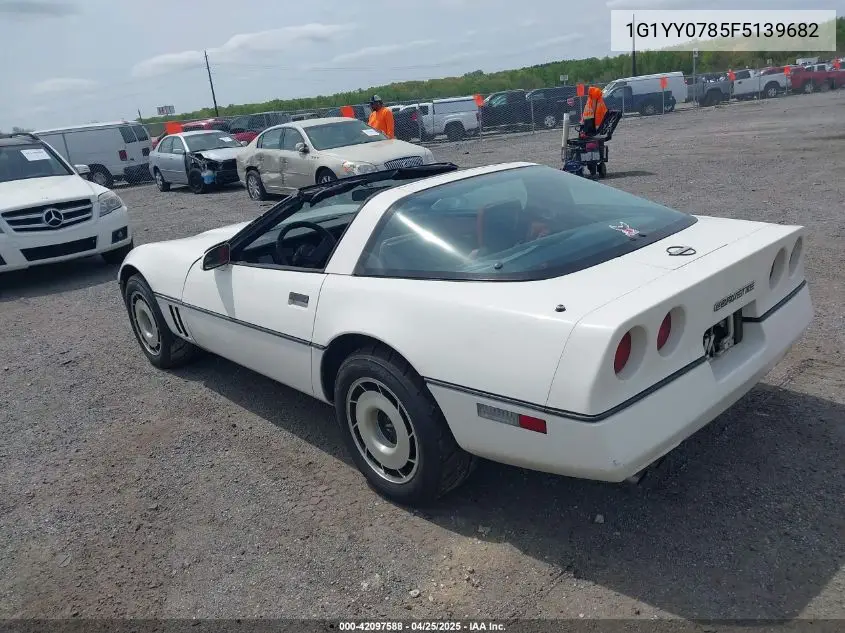 1985 Chevrolet Corvette VIN: 1G1YY0785F5139682 Lot: 42097588