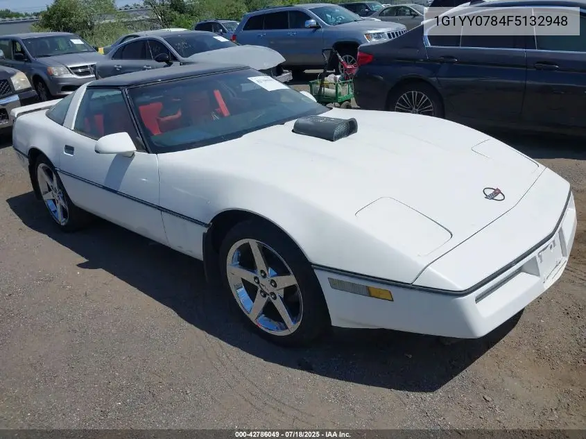 1985 Chevrolet Corvette VIN: 1G1YY0784F5132948 Lot: 42786049