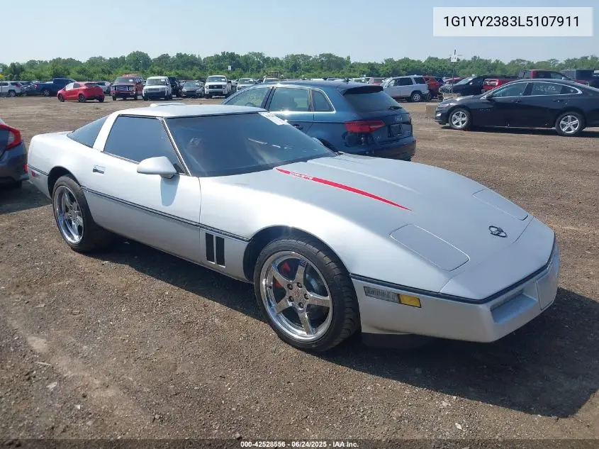 1990 Chevrolet Corvette VIN: 1G1YY2383L5107911 Lot: 42528556