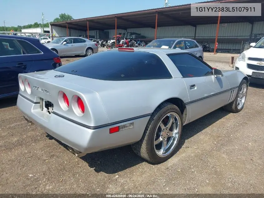 1990 Chevrolet Corvette VIN: 1G1YY2383L5107911 Lot: 42528556