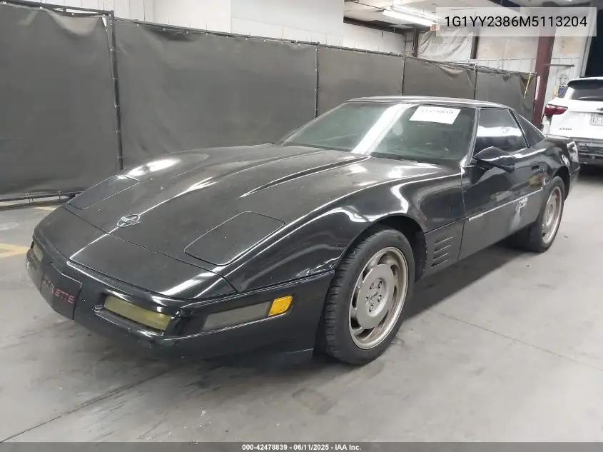 1991 Chevrolet Corvette VIN: 1G1YY2386M5113204 Lot: 42478839