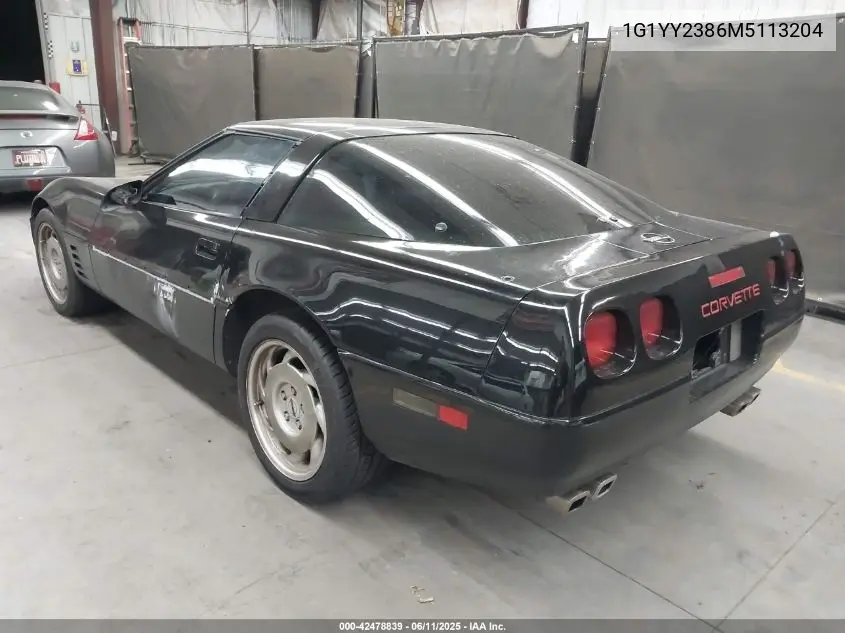 1991 Chevrolet Corvette VIN: 1G1YY2386M5113204 Lot: 42478839