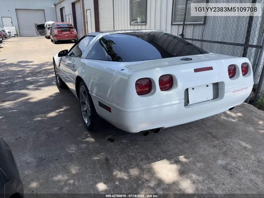 1991 Chevrolet Corvette VIN: 1G1YY2383M5109708 Lot: 42768819