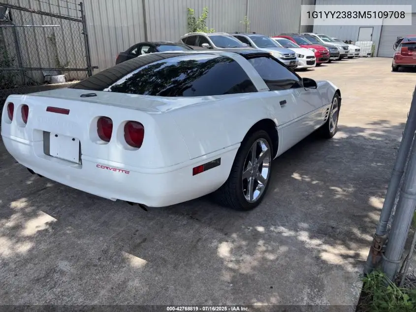 1991 Chevrolet Corvette VIN: 1G1YY2383M5109708 Lot: 42768819
