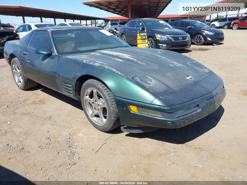 1992 Chevrolet Corvette VIN: 1G1YY23P1N5119209 Lot: 42146888