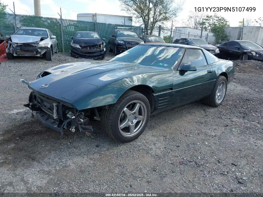 1992 Chevrolet Corvette VIN: 1G1YY23P9N5107499 Lot: 42155734