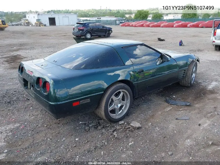 1992 Chevrolet Corvette VIN: 1G1YY23P9N5107499 Lot: 42155734