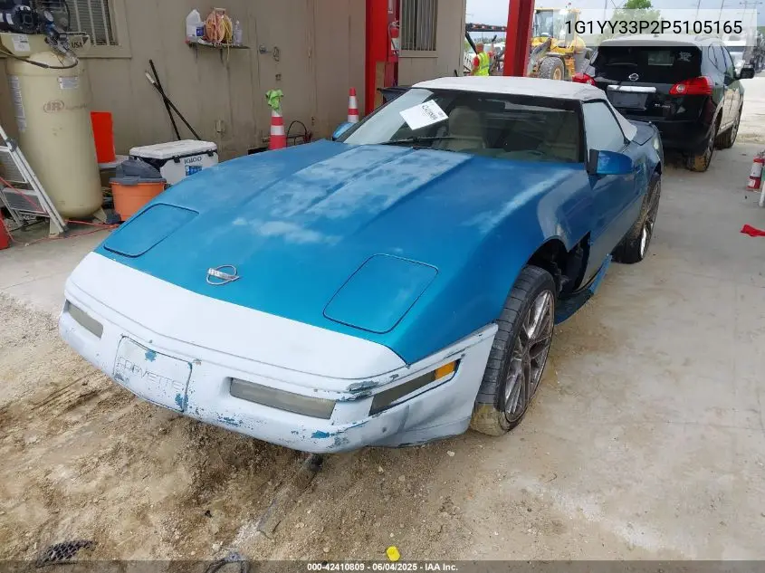 1993 Chevrolet Corvette VIN: 1G1YY33P2P5105165 Lot: 42410809