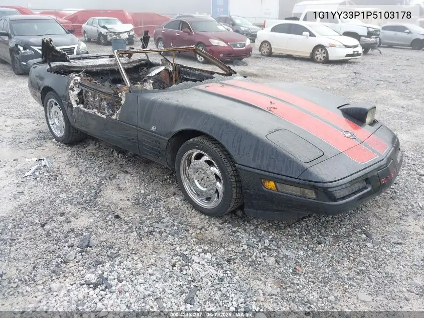 1993 Chevrolet Corvette VIN: 1G1YY33P1P5103178 Lot: 42458387
