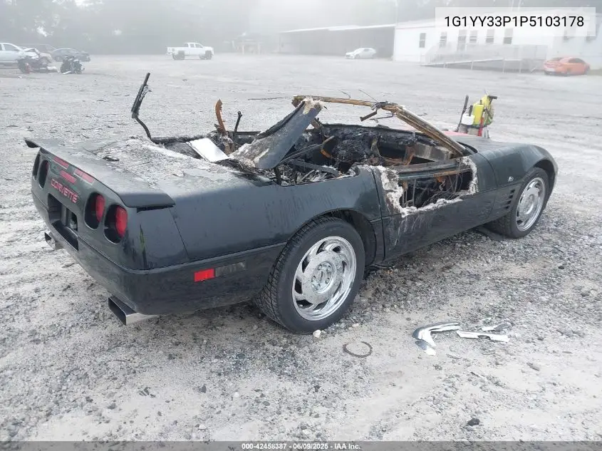1993 Chevrolet Corvette VIN: 1G1YY33P1P5103178 Lot: 42458387