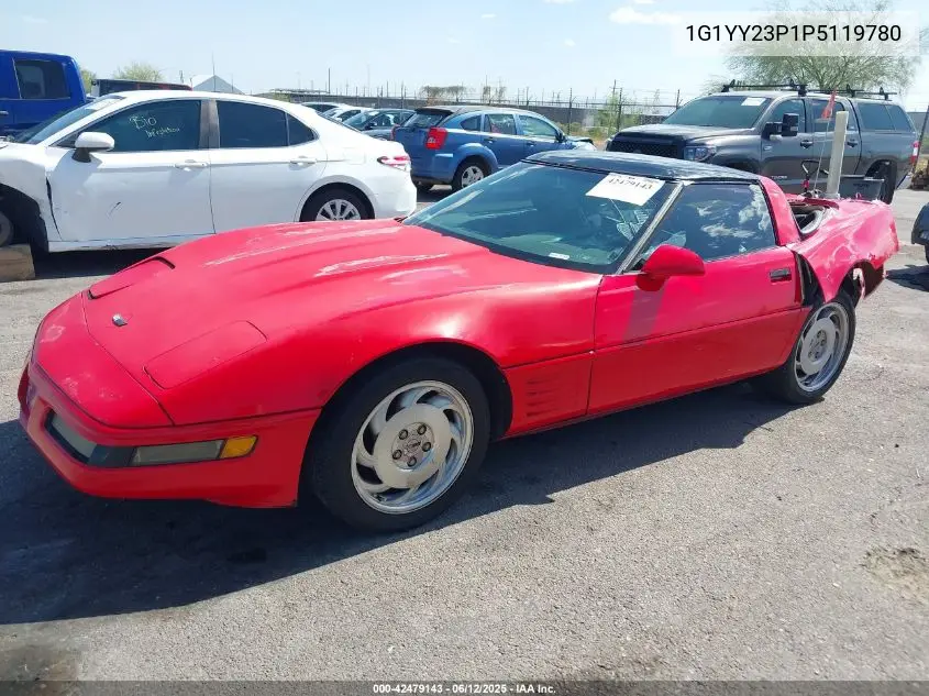 1993 Chevrolet Corvette VIN: 1G1YY23P1P5119780 Lot: 42479143