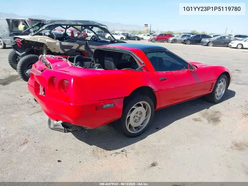 1993 Chevrolet Corvette VIN: 1G1YY23P1P5119780 Lot: 42479143