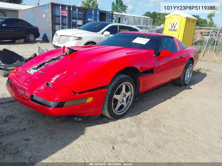 1993 Chevrolet Corvette VIN: 1G1YY23P8P5119386 Lot: 42479976