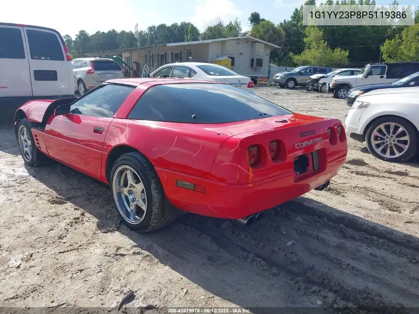 1993 Chevrolet Corvette VIN: 1G1YY23P8P5119386 Lot: 42479976