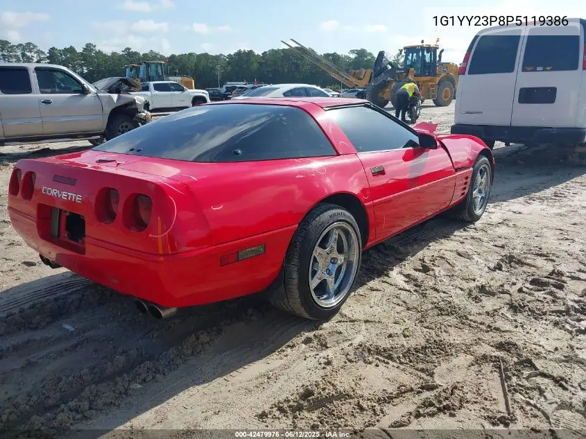1993 Chevrolet Corvette VIN: 1G1YY23P8P5119386 Lot: 42479976