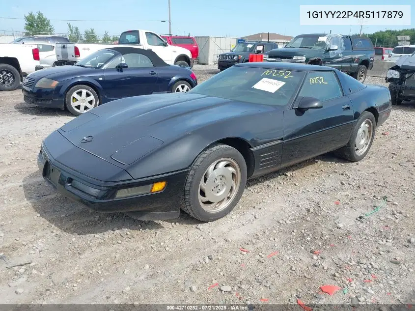 1994 Chevrolet Corvette VIN: 1G1YY22P4R5117879 Lot: 42710252