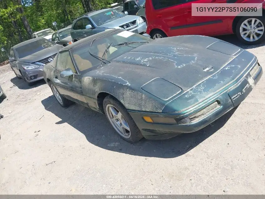 1995 Chevrolet Corvette VIN: 1G1YY22P7S5106090 Lot: 42055411