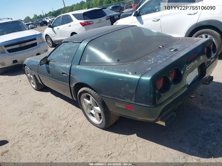 1995 Chevrolet Corvette VIN: 1G1YY22P7S5106090 Lot: 42055411