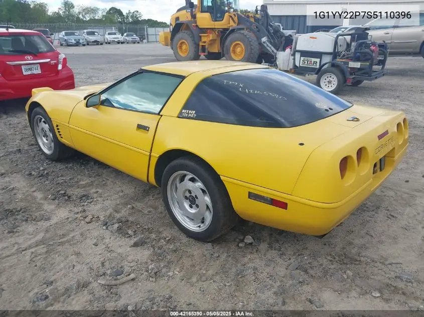1995 Chevrolet Corvette VIN: 1G1YY22P7S5110396 Lot: 42165390