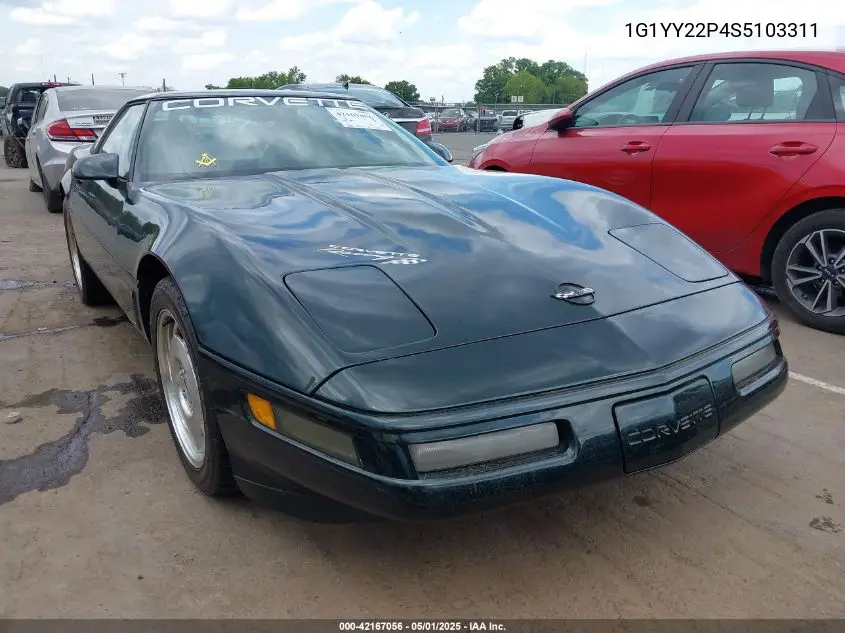 1995 Chevrolet Corvette VIN: 1G1YY22P4S5103311 Lot: 42167056