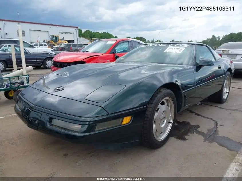 1995 Chevrolet Corvette VIN: 1G1YY22P4S5103311 Lot: 42167056