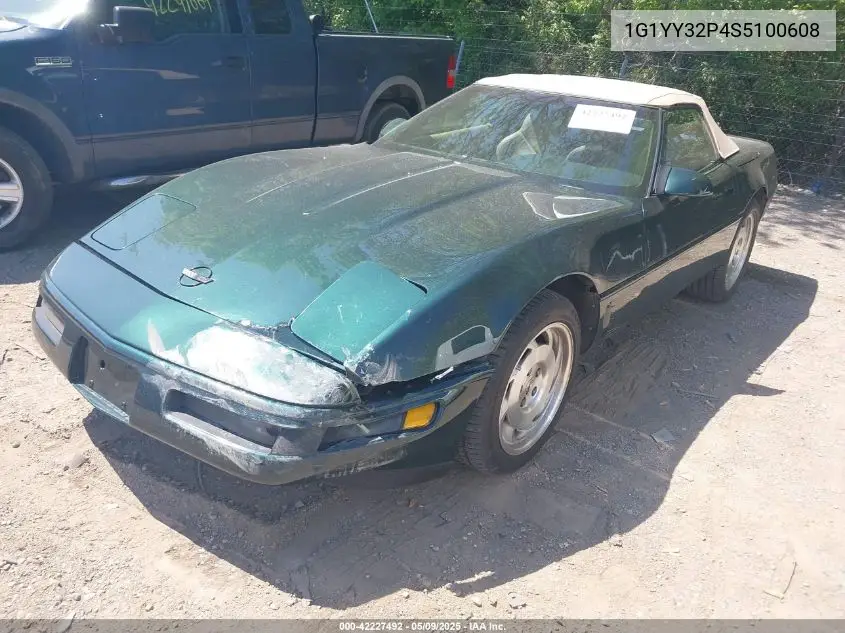 1995 Chevrolet Corvette VIN: 1G1YY32P4S5100608 Lot: 42227492