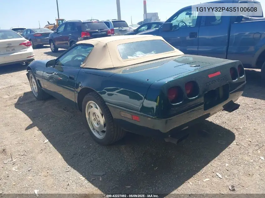1995 Chevrolet Corvette VIN: 1G1YY32P4S5100608 Lot: 42227492