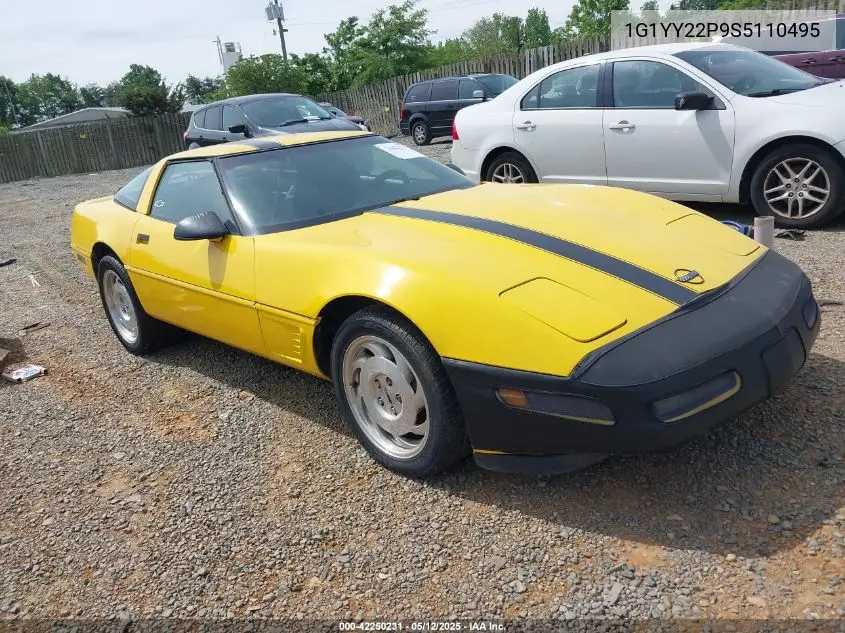 1995 Chevrolet Corvette VIN: 1G1YY22P9S5110495 Lot: 42250231