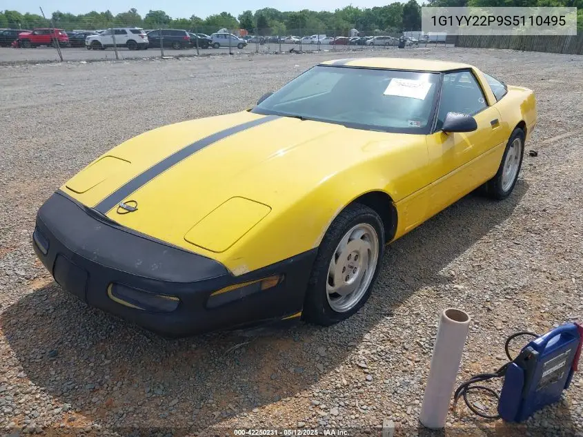 1995 Chevrolet Corvette VIN: 1G1YY22P9S5110495 Lot: 42250231