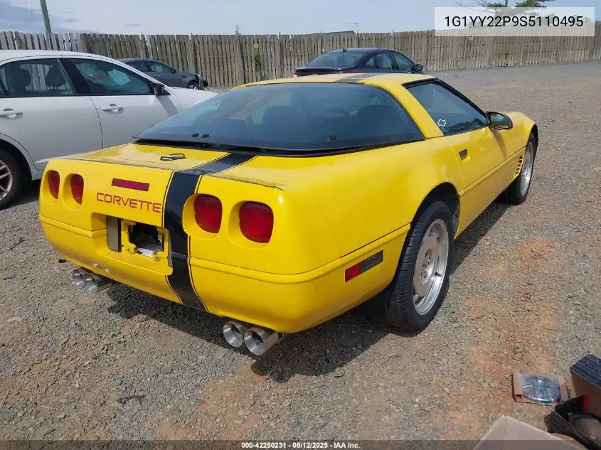 1995 Chevrolet Corvette VIN: 1G1YY22P9S5110495 Lot: 42250231