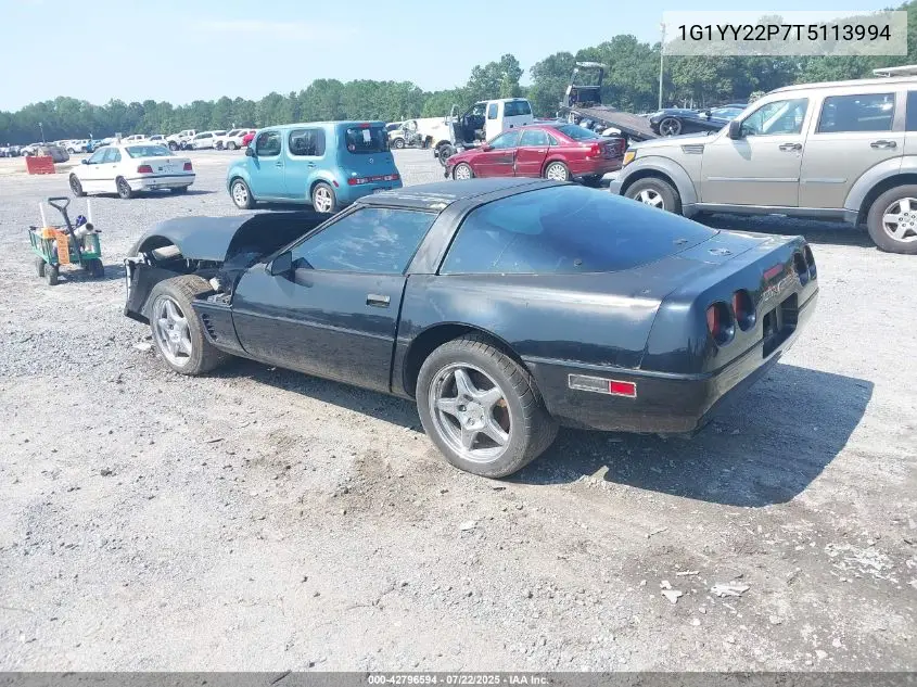 1996 Chevrolet Corvette VIN: 1G1YY22P7T5113994 Lot: 42796594