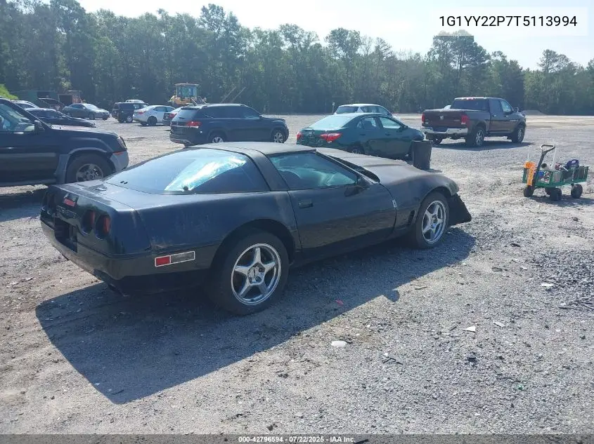 1996 Chevrolet Corvette VIN: 1G1YY22P7T5113994 Lot: 42796594