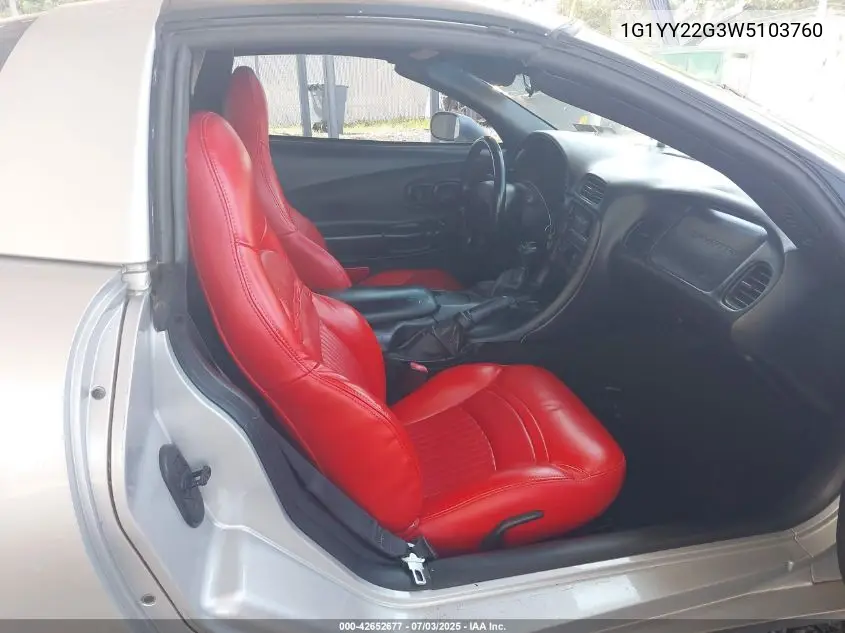 1998 Chevrolet Corvette VIN: 1G1YY22G3W5103760 Lot: 42652677