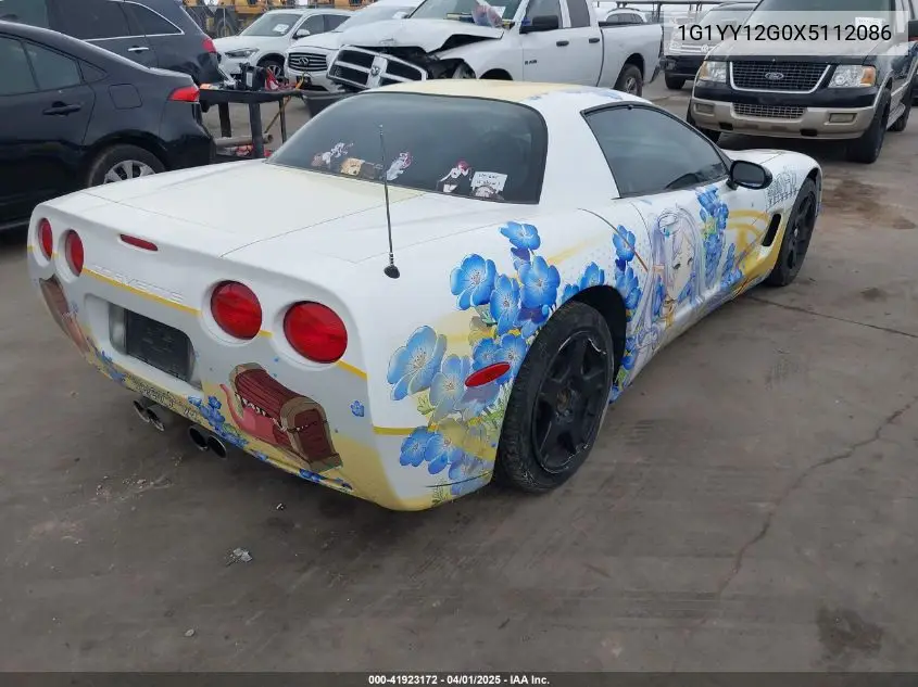 1999 Chevrolet Corvette Hardtop VIN: 1G1YY12G0X5112086 Lot: 41923172