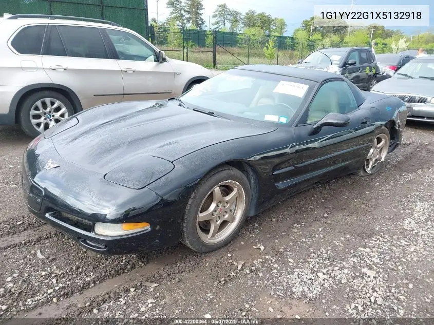 1999 Chevrolet Corvette VIN: 1G1YY22G1X5132918 Lot: 42200364